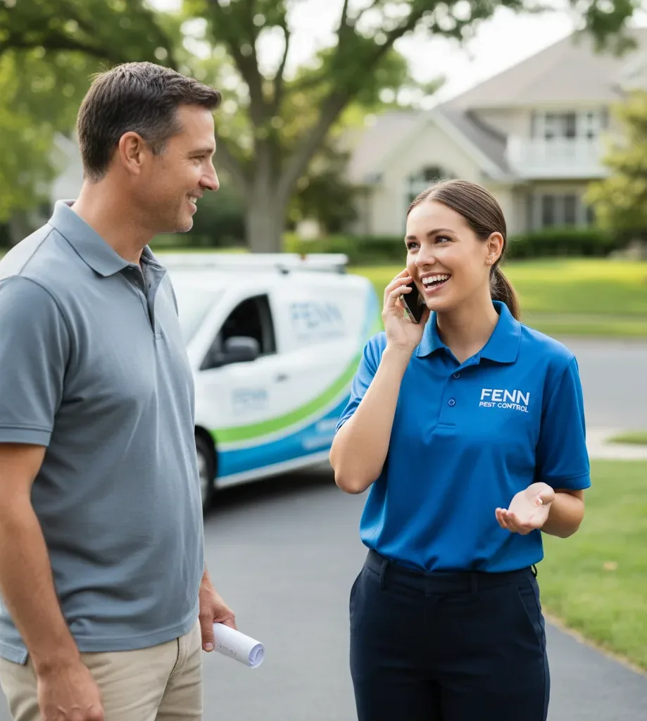 Fenn Pest Control customer support in Monticello